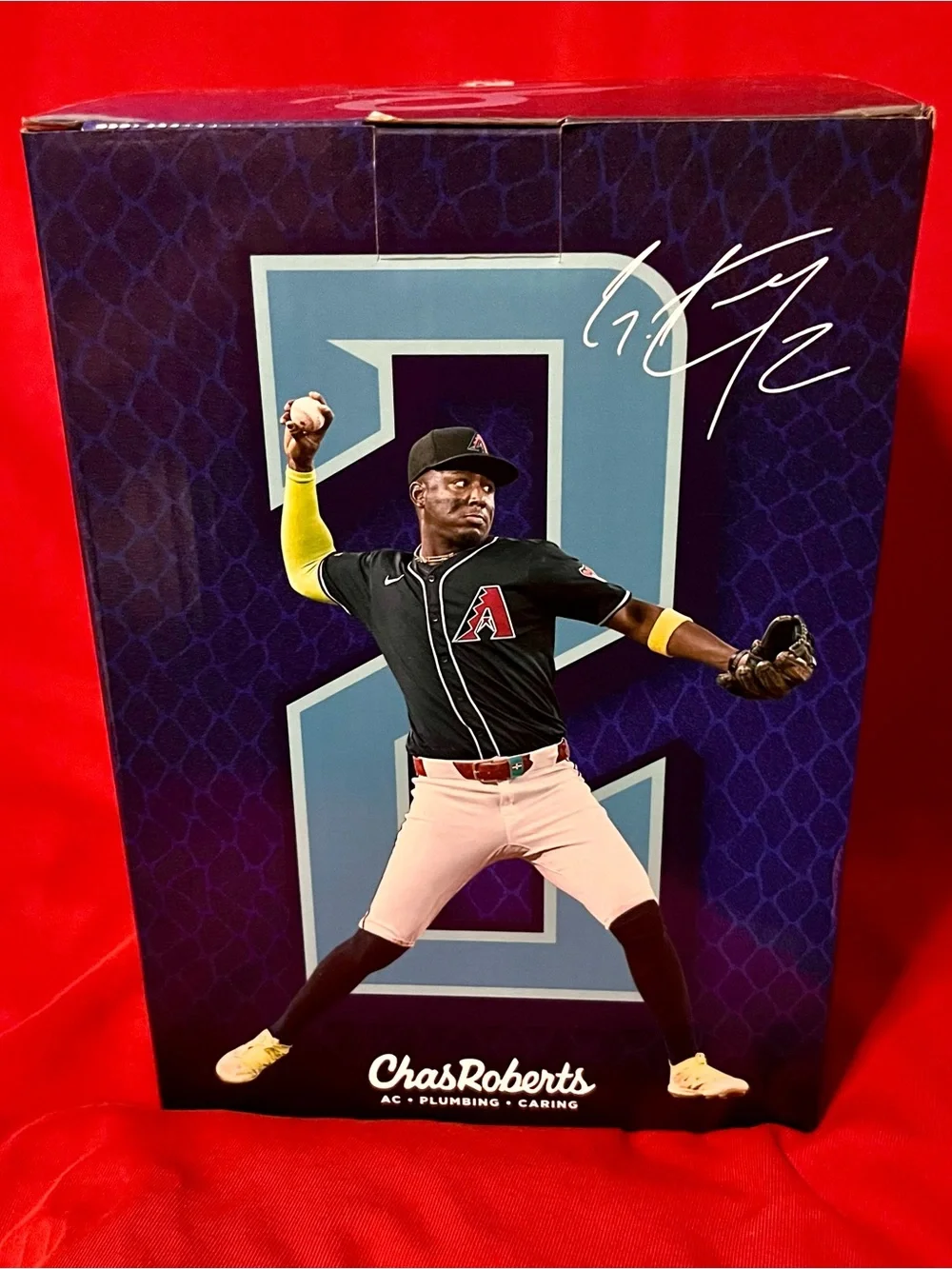 SGA MLB Arizona Diamondbacks Perdomo ‘City Connect’ bobblehead